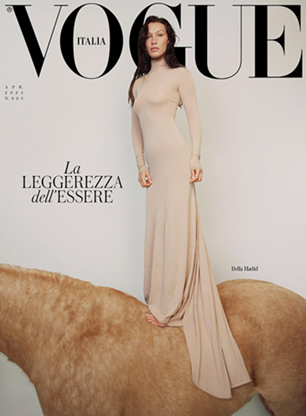 Vogue Italia Magazine April 2024 - La Leggerezza Dell Essere
