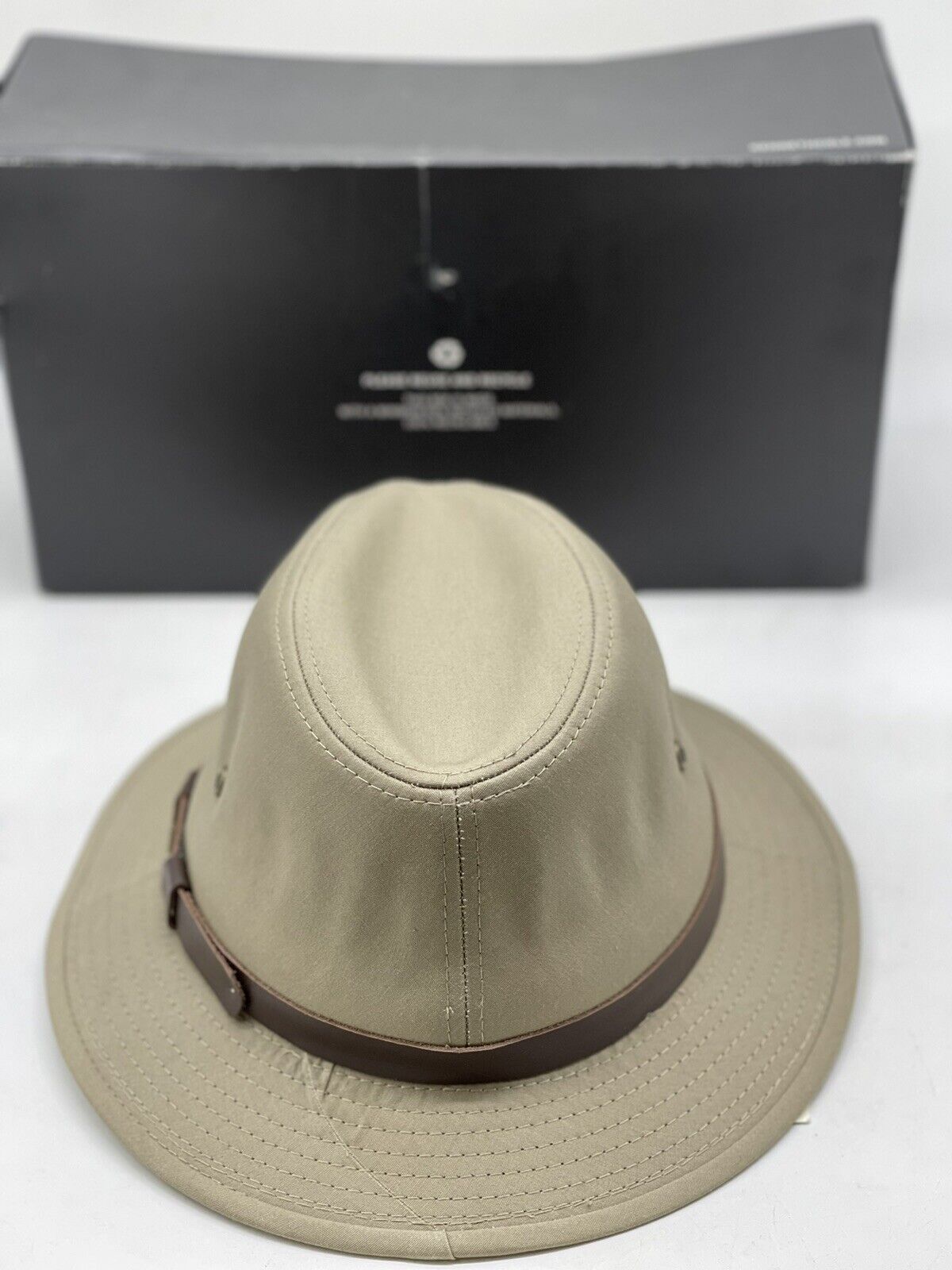 Stetson Moab Outdoor Collection Crushable Wool Hat Khaki Fedora XL