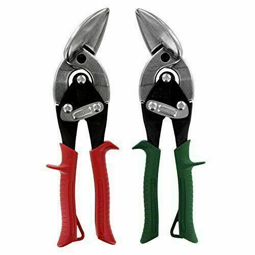Midwest Aviation Snip Set Left and Right Cut Offset Tin Snips Shears MWT-6510C