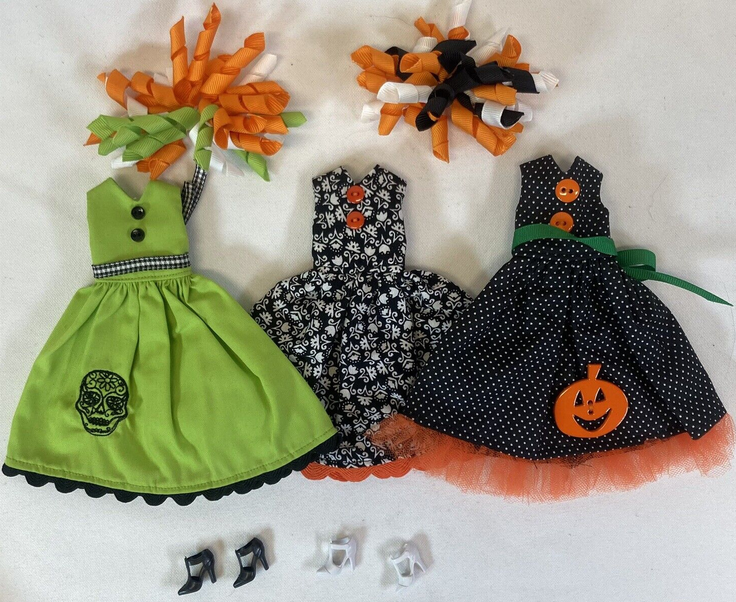 Blythe Halloween Outfit Grab Bag Dress Shoes Accessories Hair Pieces