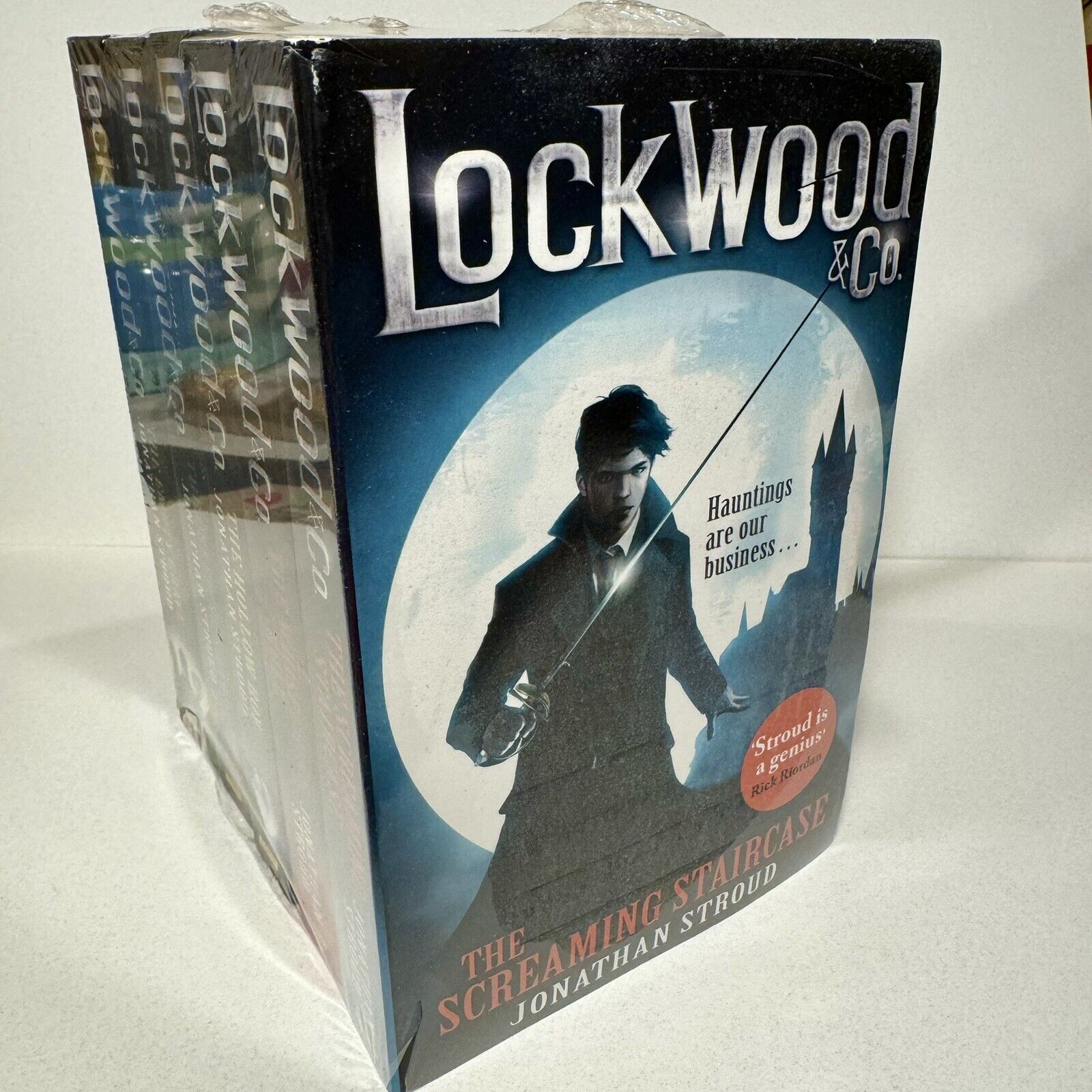 Lockwood and Co Series 5 Books Collection Set by Jonathan Children’s Brand New