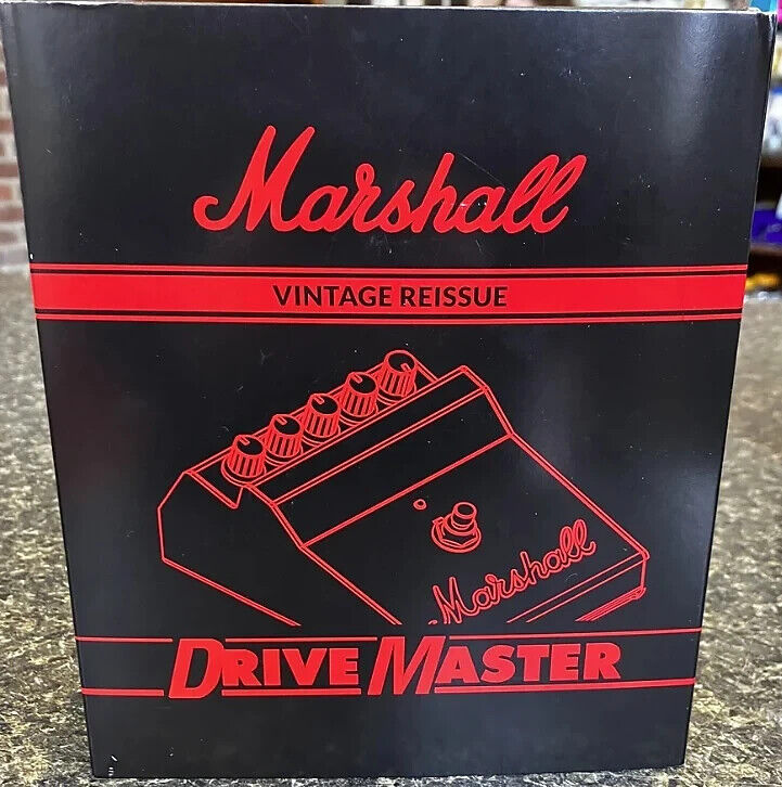 Marshall  DriveMaster Reissue Overdrive and Distortion Pedal BRAND NEW UK BUILD