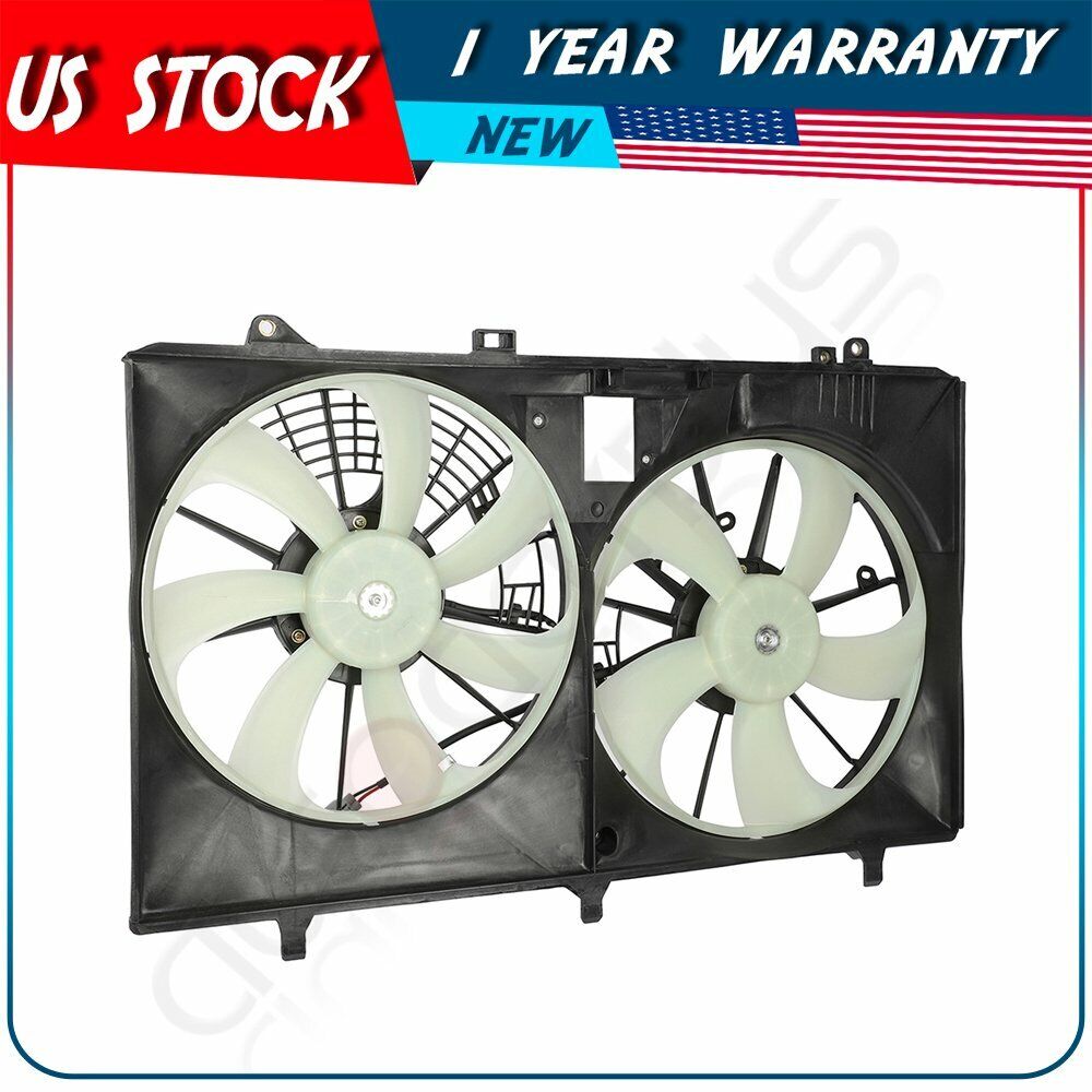 Radiator Condenser Fan Assembly For 2011 2012 2013 2014 2015 2016 Toyota Sienna