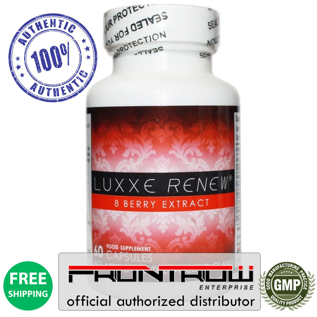 Authentic Luxxe Renew - 8 Berry Extract - 60 Capsules - By Luxxe White
