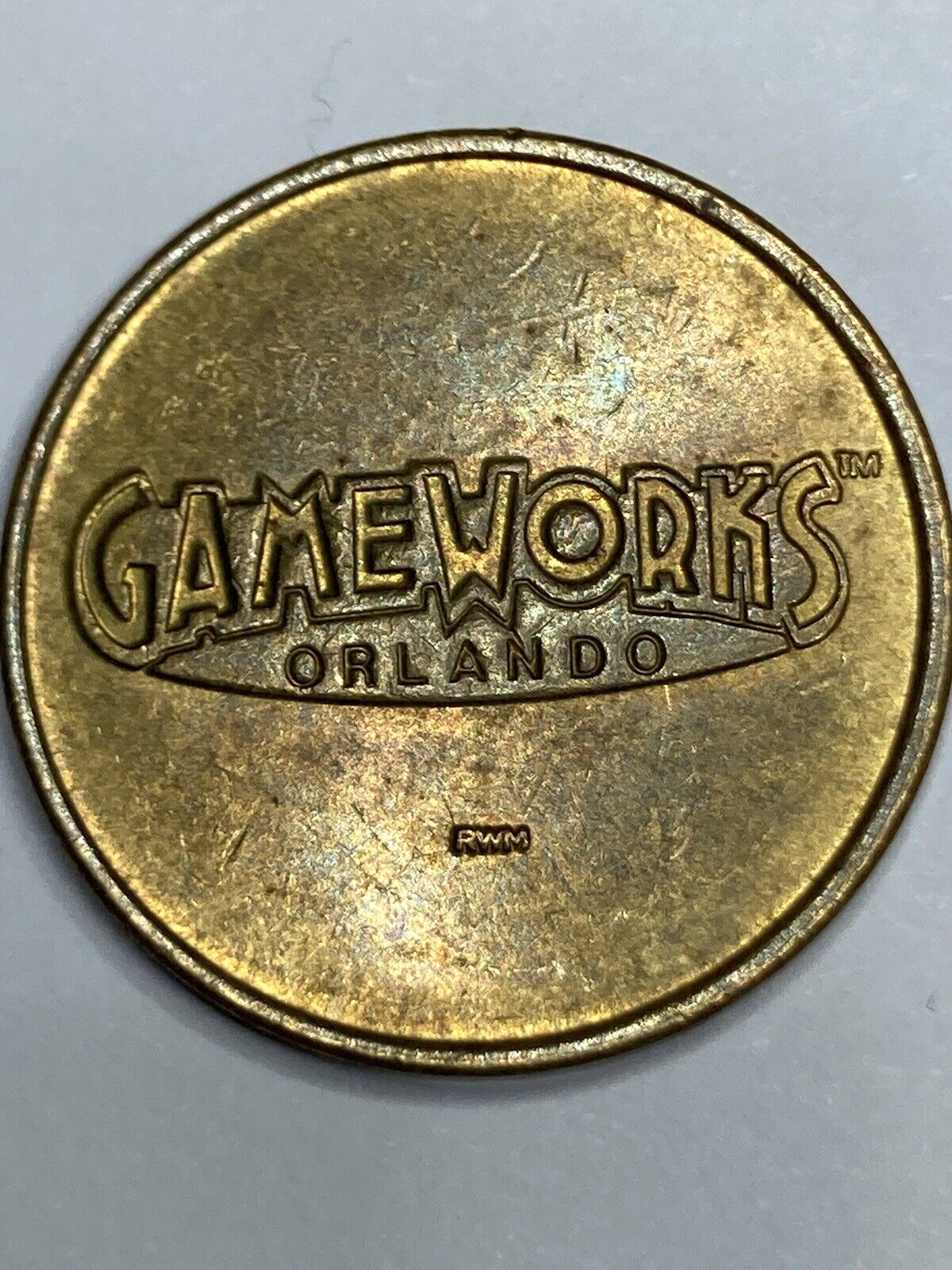 Vintage GameWorks Orlando, FL Arcade Token (Obsolete, Retired) (#at1)