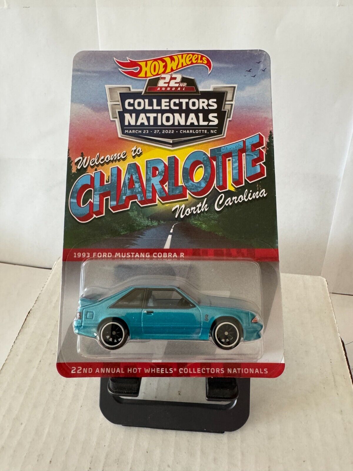 Hot Wheels 22nd Annual Collectors Nationals 1993 Ford Mustang Cobra R N10