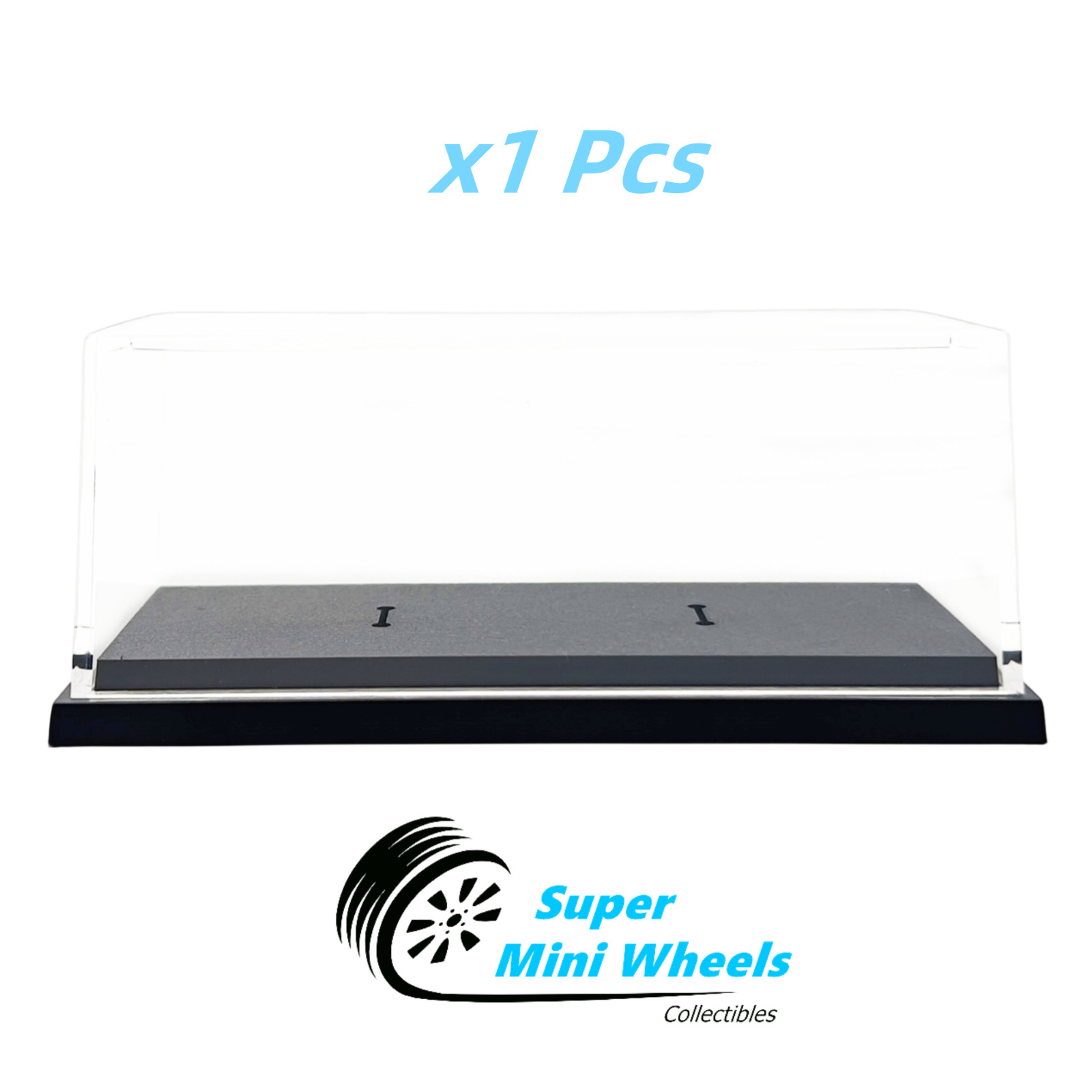 Super Mini Wheels 1:64 Acrylic Display Case Showcase - for Hot Wheels , Mini GT