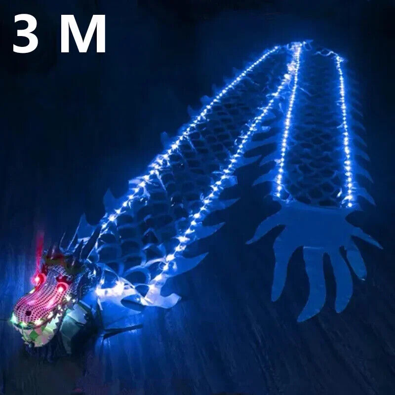 3/5M Lighting Chinese Children\'s Dragon Dance Set Outdoor Stage Performance Gift