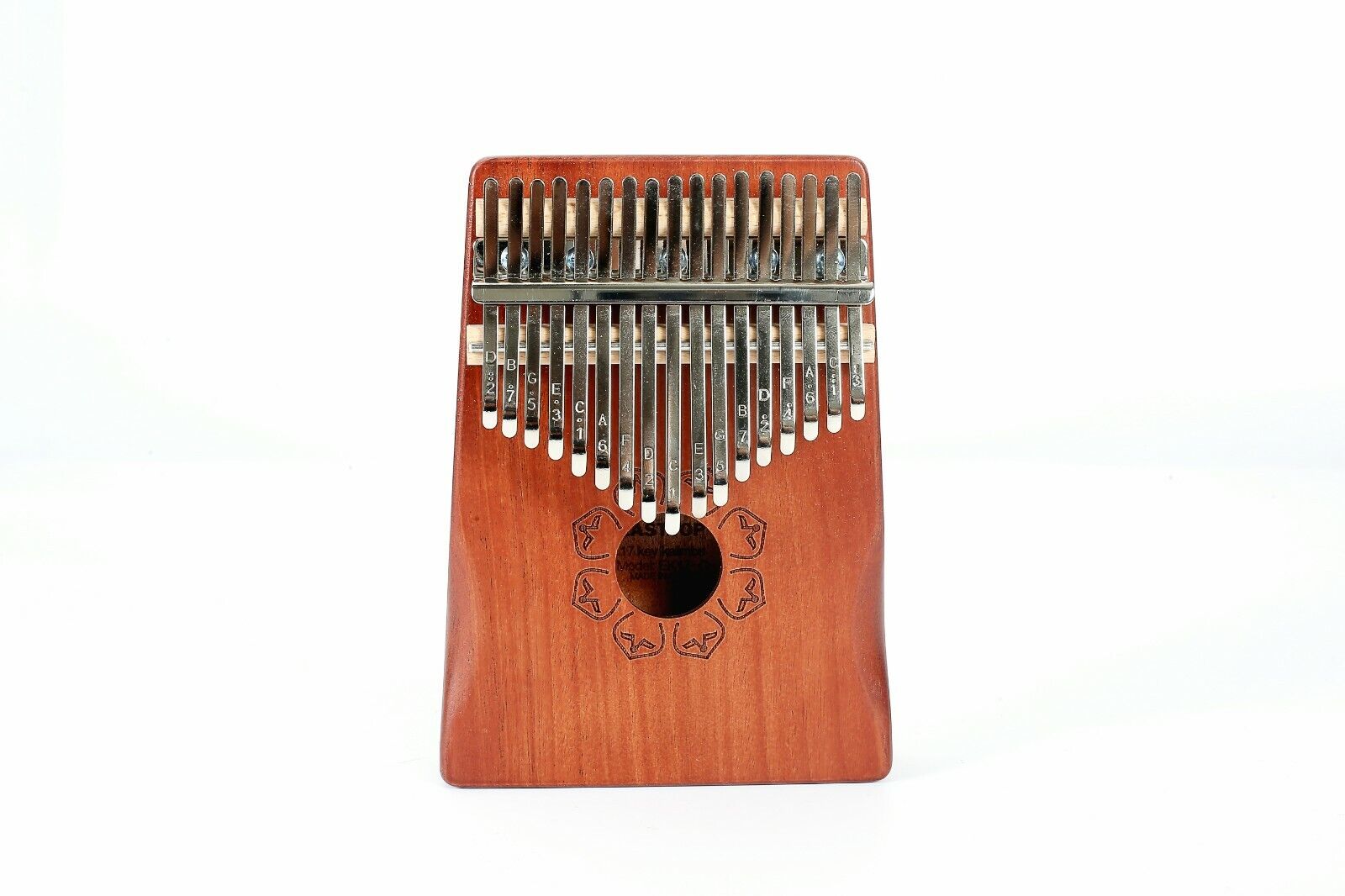 17 Keys Kalimba Thumb Piano Portable Mahogany Finger Piano Mini Mbira Keyboard