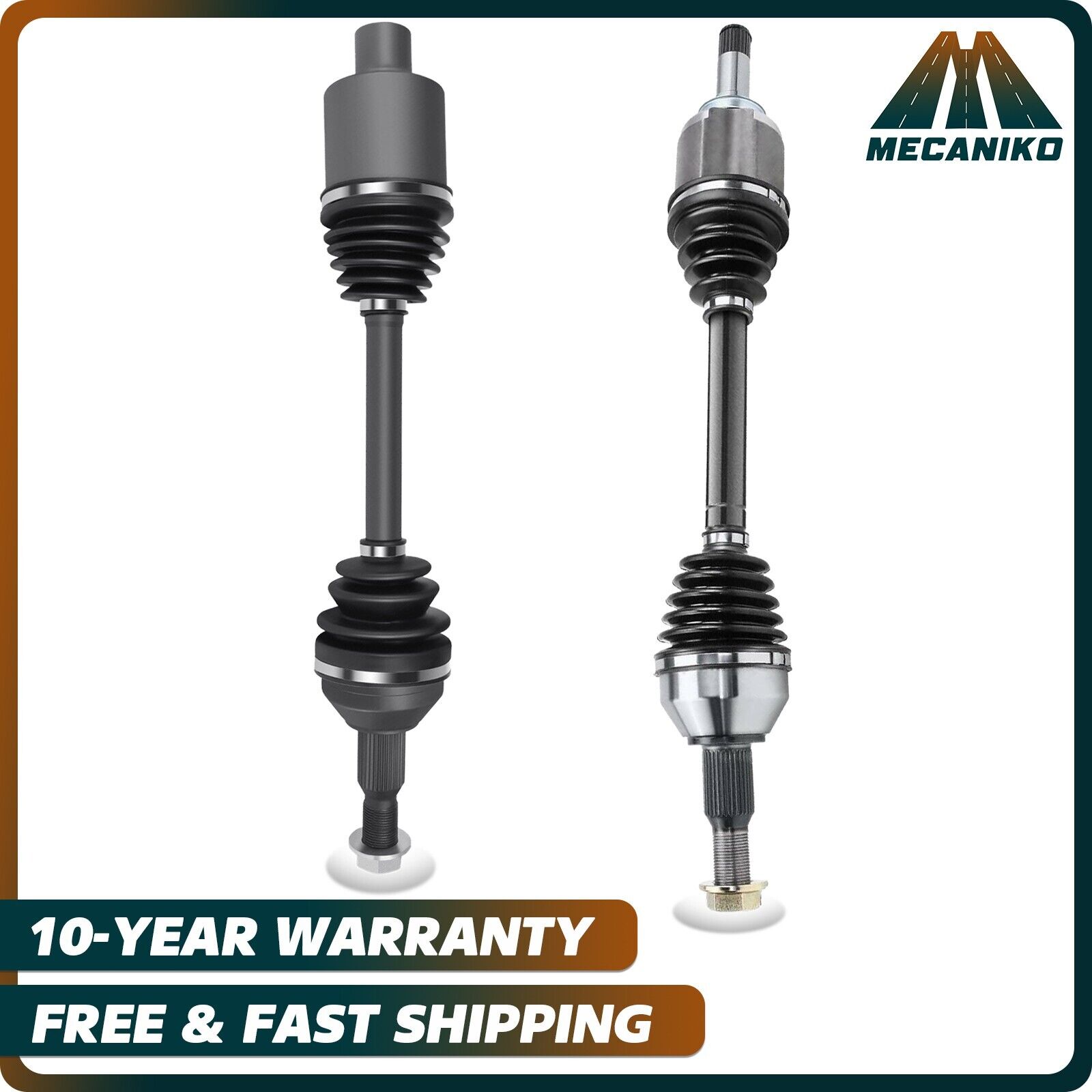2x Front CV Axle for Buick Enclave Chevrolet Traverse GMC Acadia Saturn Outlook