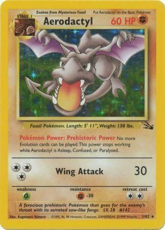 1999 Pokemon Jungle & Fossil: Choose Your Card All Pokemon Available