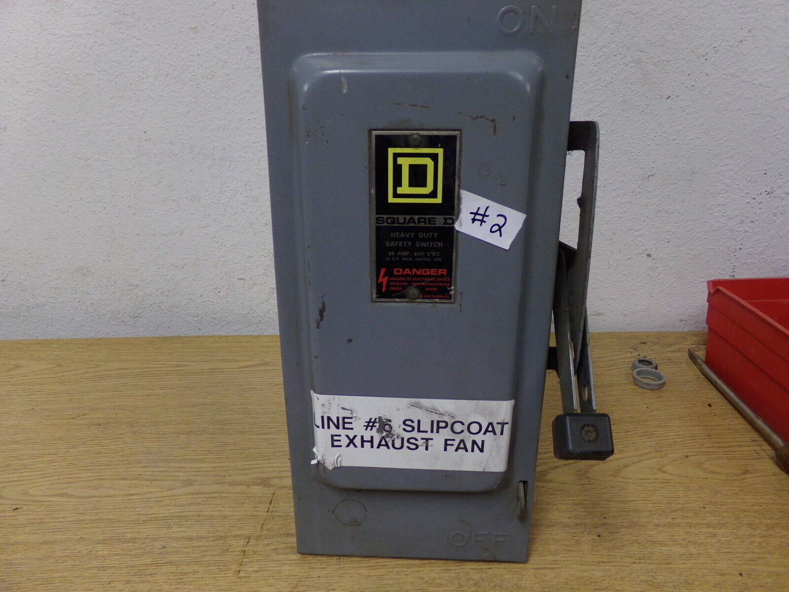 Square D H361 Series E1 Single Throw Fusible Safety Switch 30A *FREE SHIPPING*
