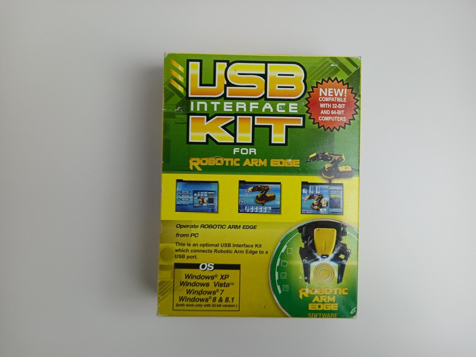 USB Interface Kit For Robotic Arm Edge 535-USB Software Complete Never Used