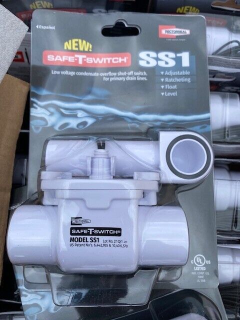 RECTORSEAL SS1 SAFE-T-SWITCH CONDENSATE OVERFLOW SWITCH (NEW)