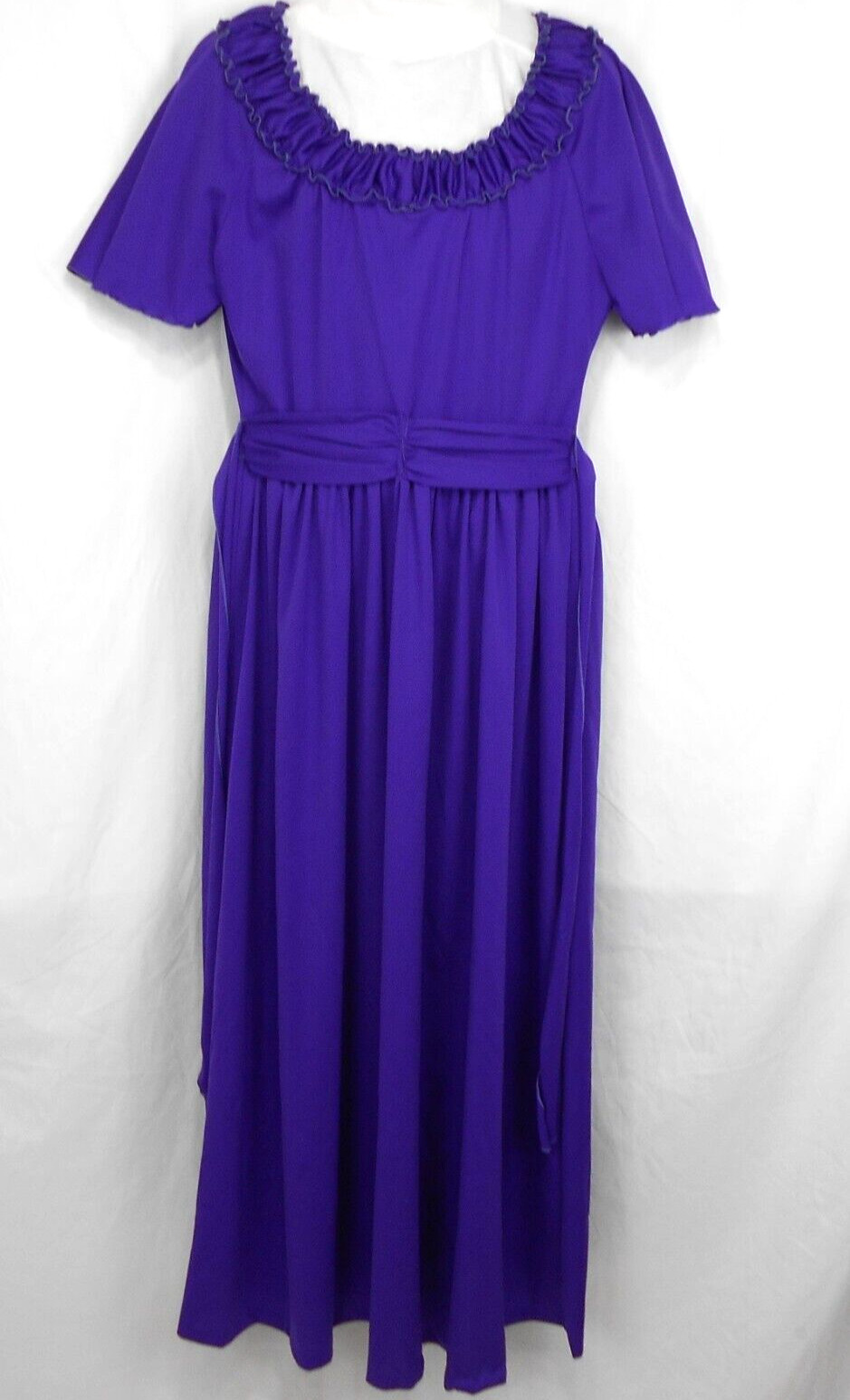 Vintage French   purple dress size 42 ( France ) small to medium
