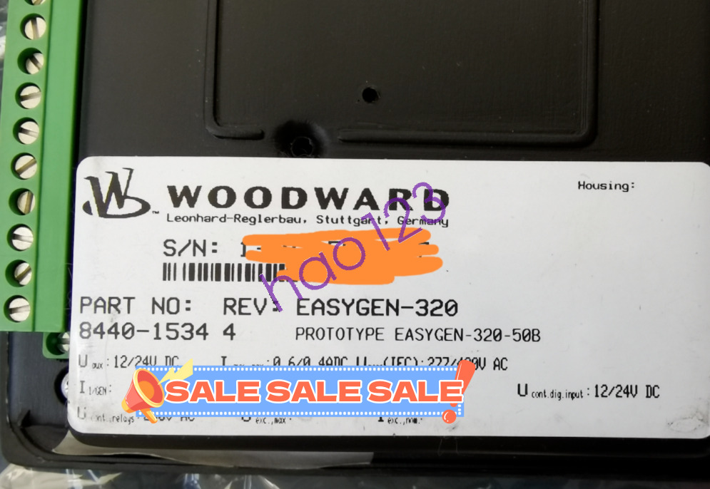 1pcs EASYGEN320 Woodward controller EASYGEN320 Brand New by DHL/FedEx