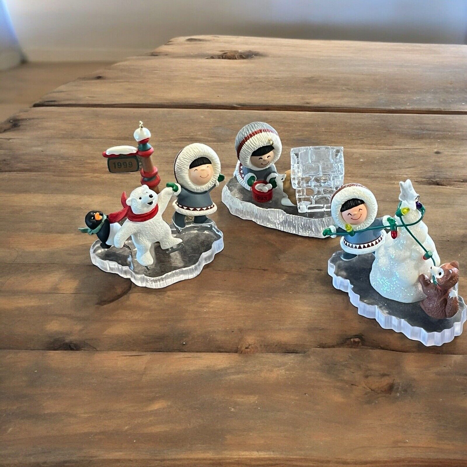 Hallmark Frosty Friends | Keepsake Ornaments Lot of 3 1993, 1999, 2001 EUC