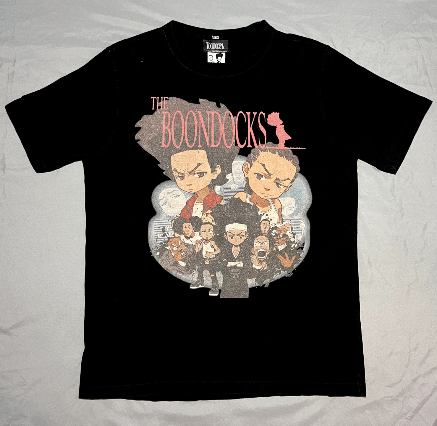 Vintage The Boondocks Y2K Promo Tee Mens XL Double Sided