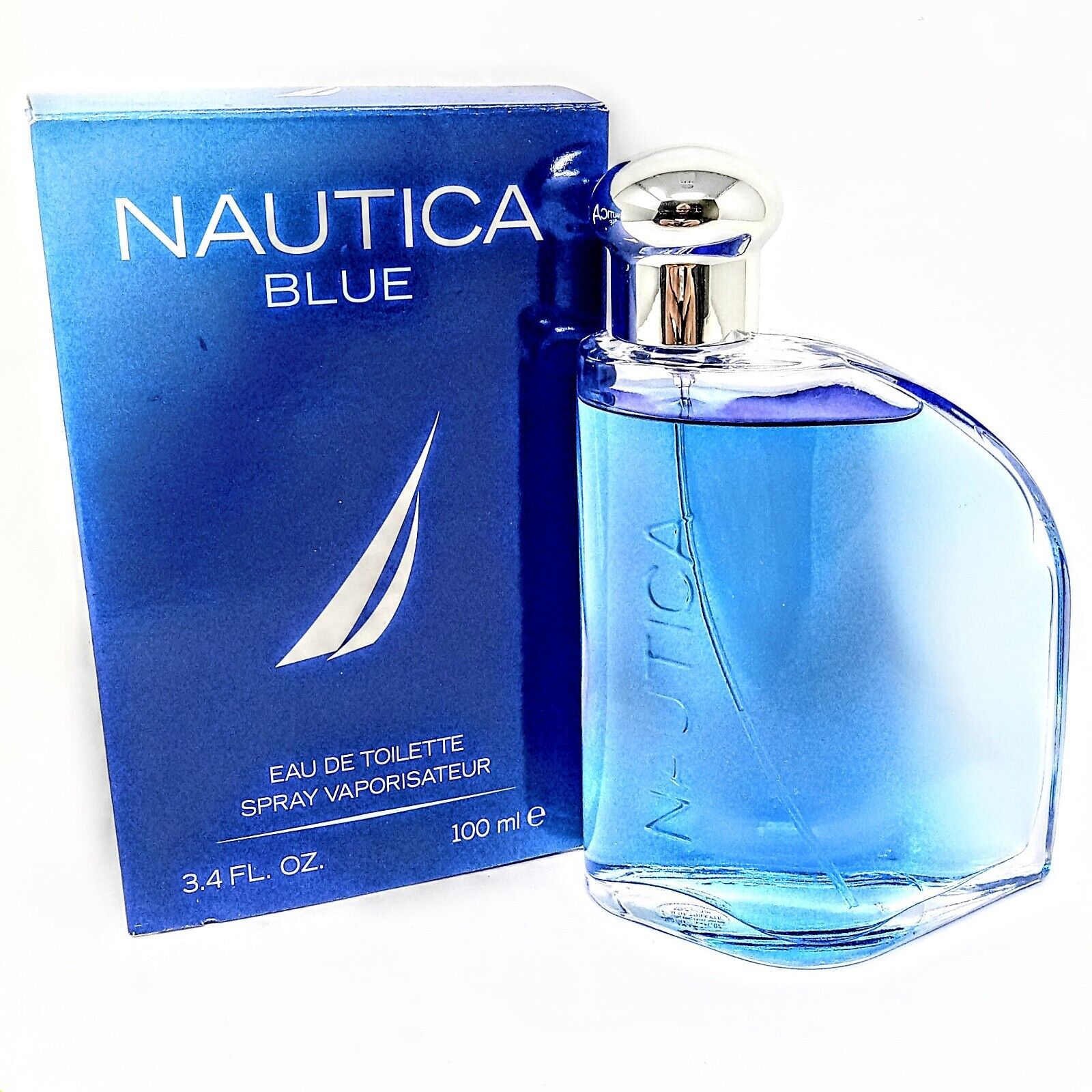 Nautica Blue Men\'s Cologne 3.4 oz Eau de Toilette Spray New in Box