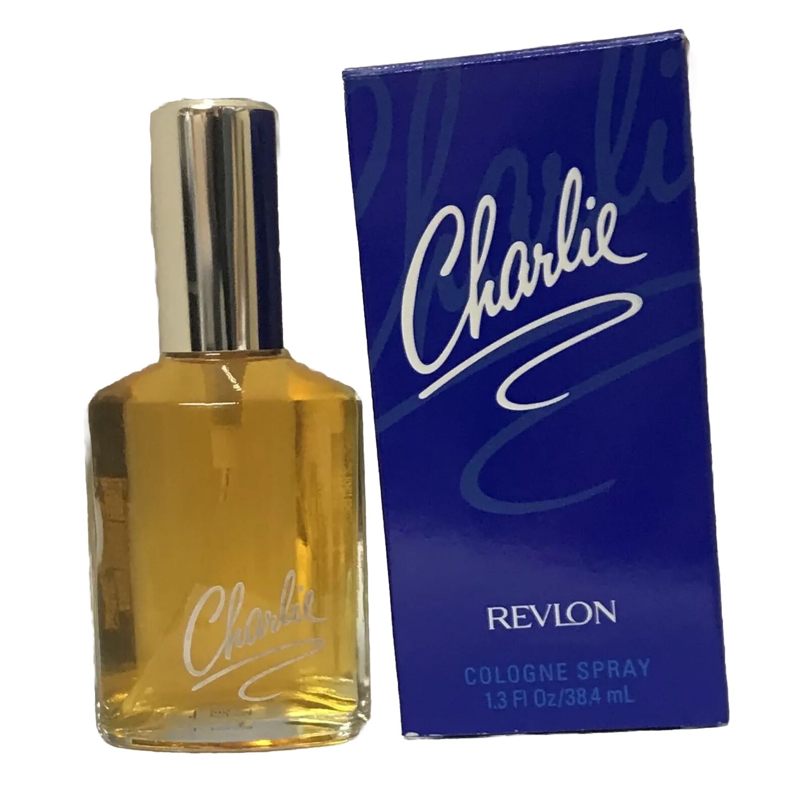 Charlie Revlon  Cologne Spray 1.3  fl oz Original 90s Box Might Say Concentrated