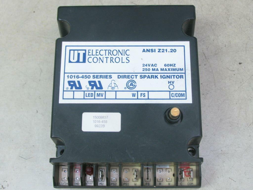UT ELECTRONIC CONTROLS 1016-458 Direct Spark Ignitor 1016-450 Series