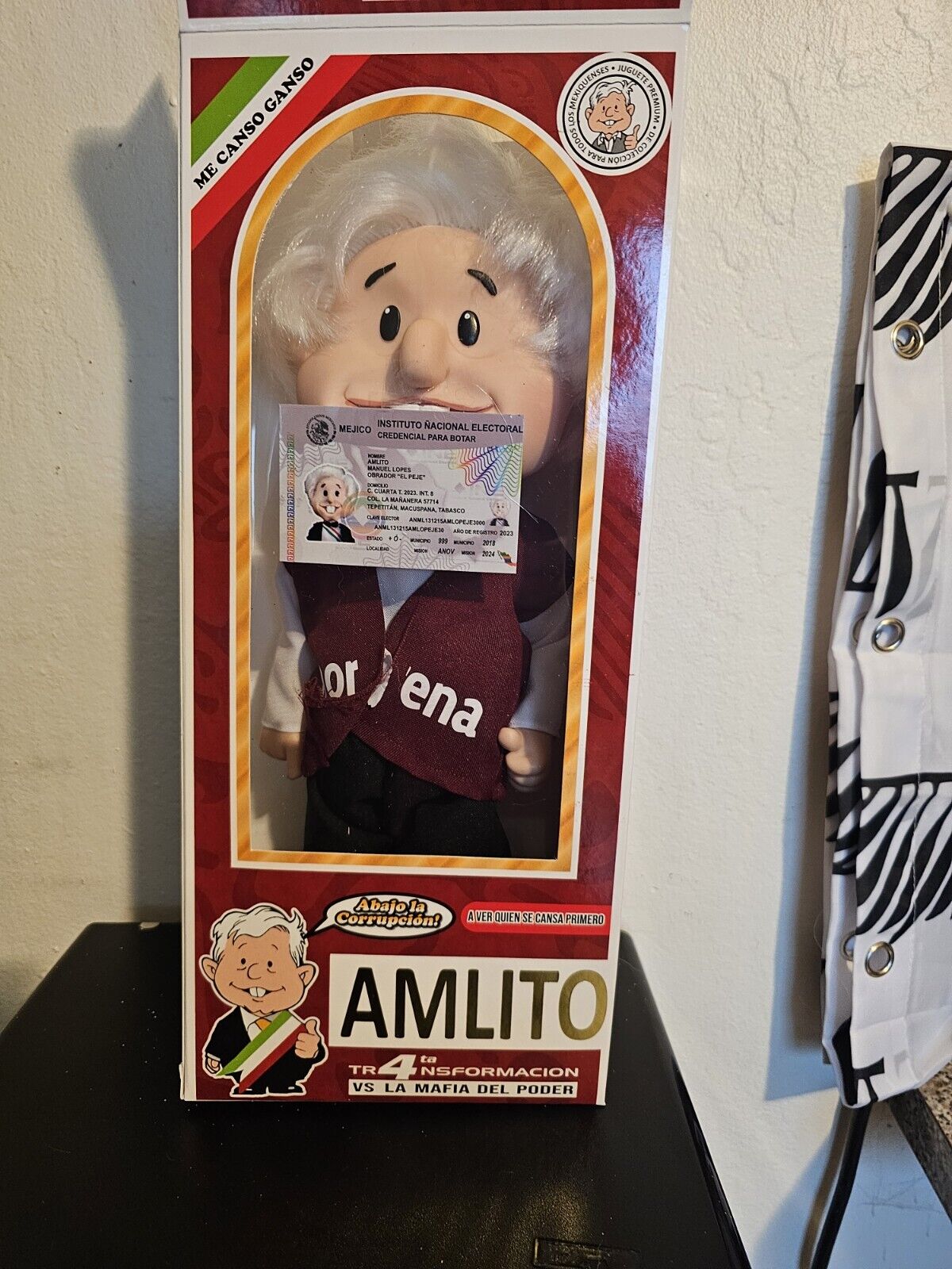 New Muñeco Amlito Lopez Obrador Parlante