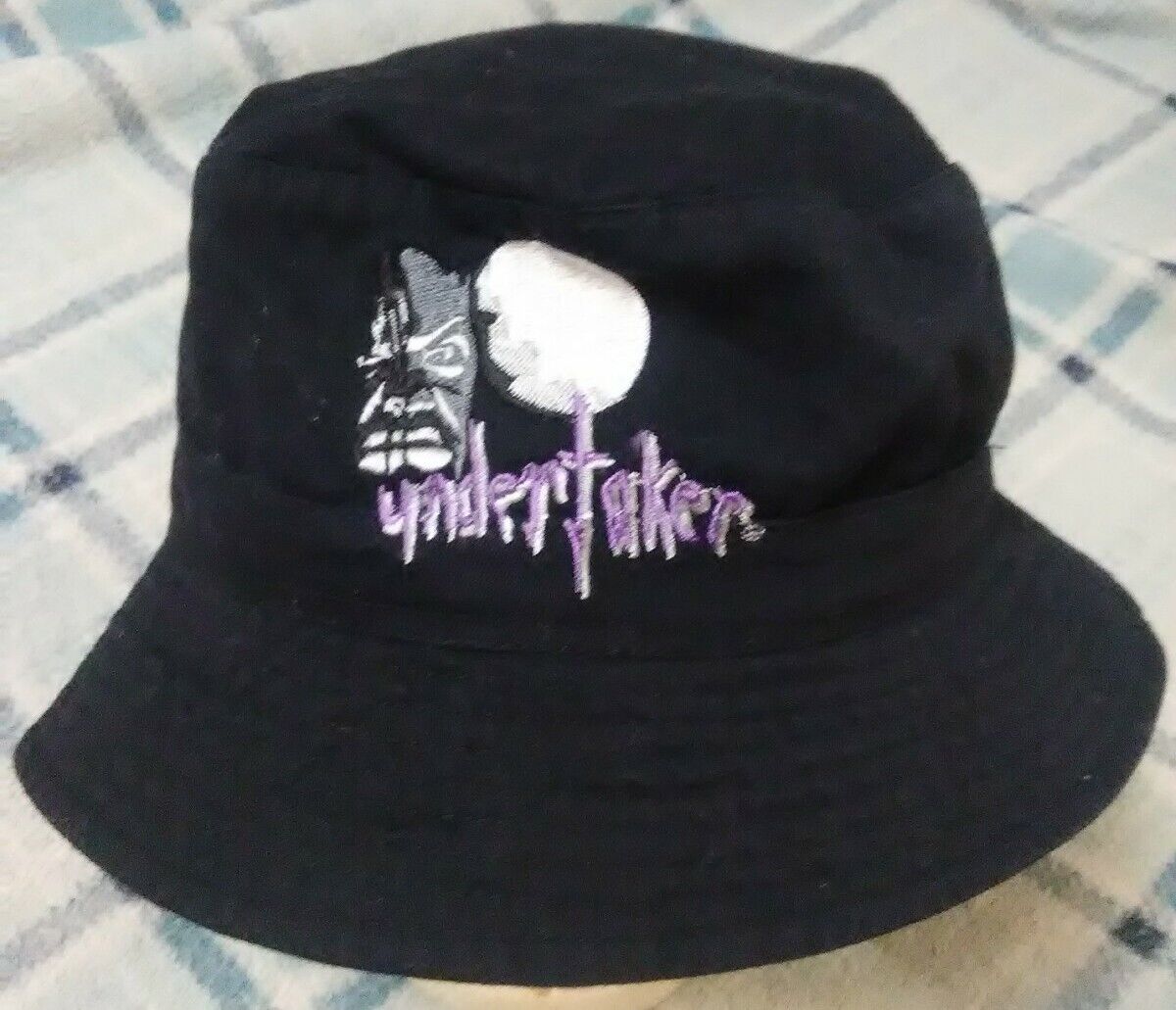 The Undertaker Vtg 1998 Titan Sports Black Bucket Hat