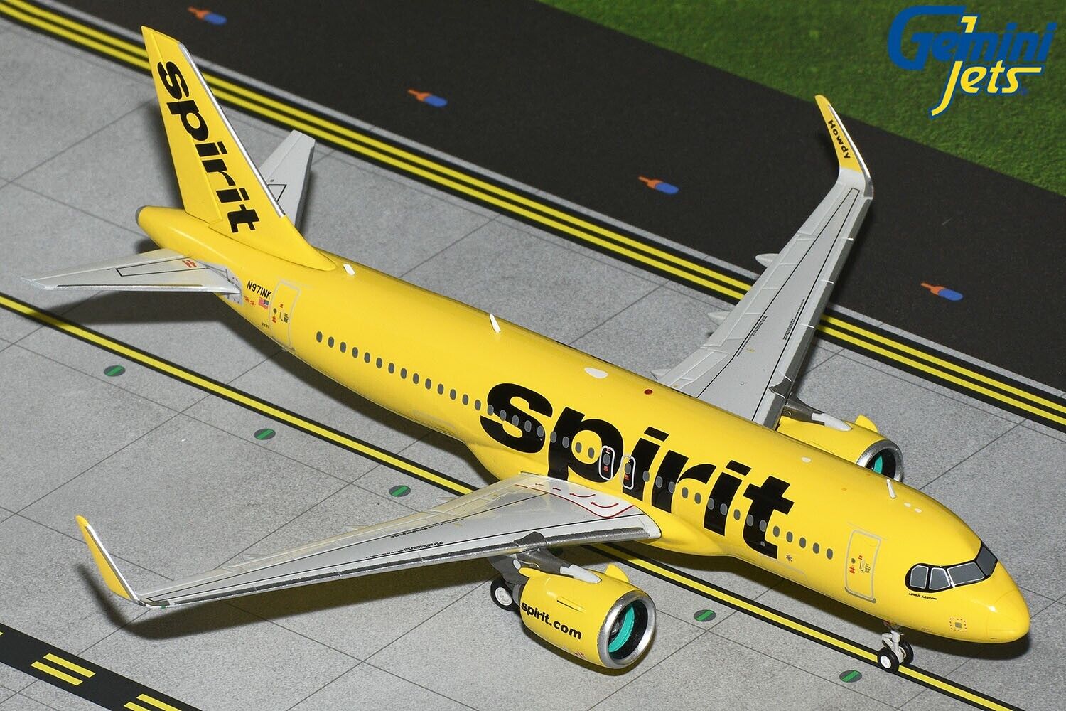 Spirit Airlines Airbus A320neo N971NK Gemini Jets G2NKS1235 Scale 1:200 IN STOCK