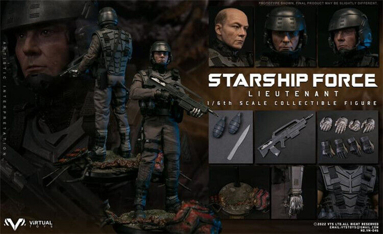 Preorder VTS TOYS VM046 1/6 Starship Troopers Lieutenant 12\