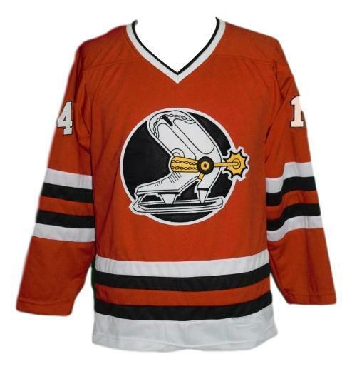 Any Name Number Denver Spurs Retro Custom Hockey Jersey Backstrom Orange
