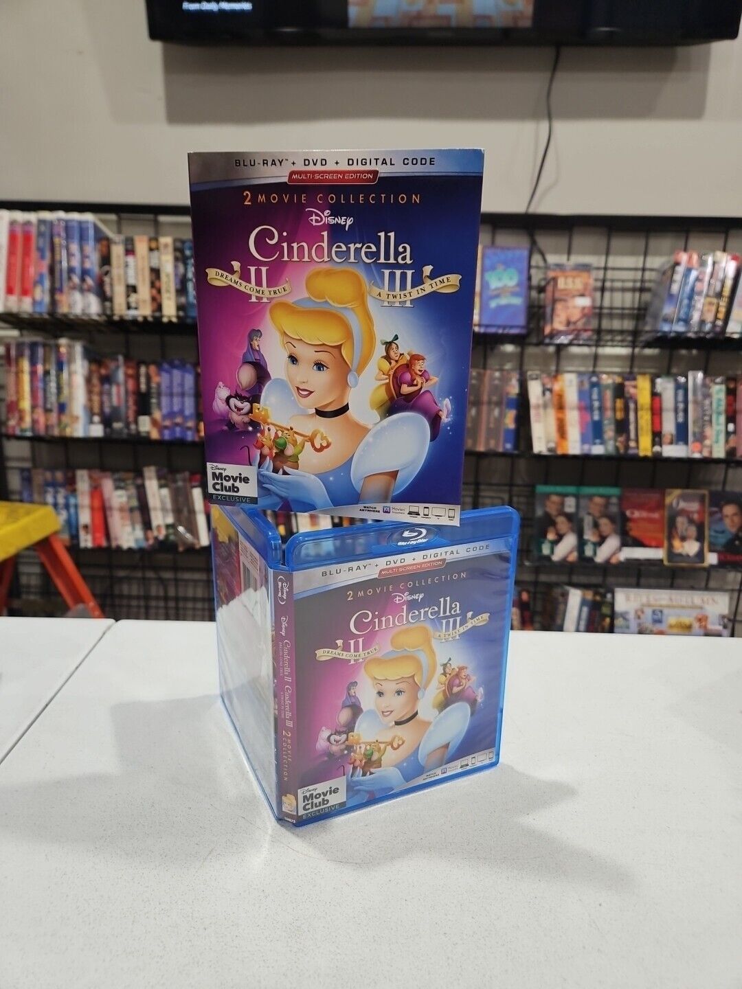 Cinderella II / Cinderella III (Blu-ray, 2019) 🇺🇸 BUY 5 GET 5 FREE 📀 NO Dig