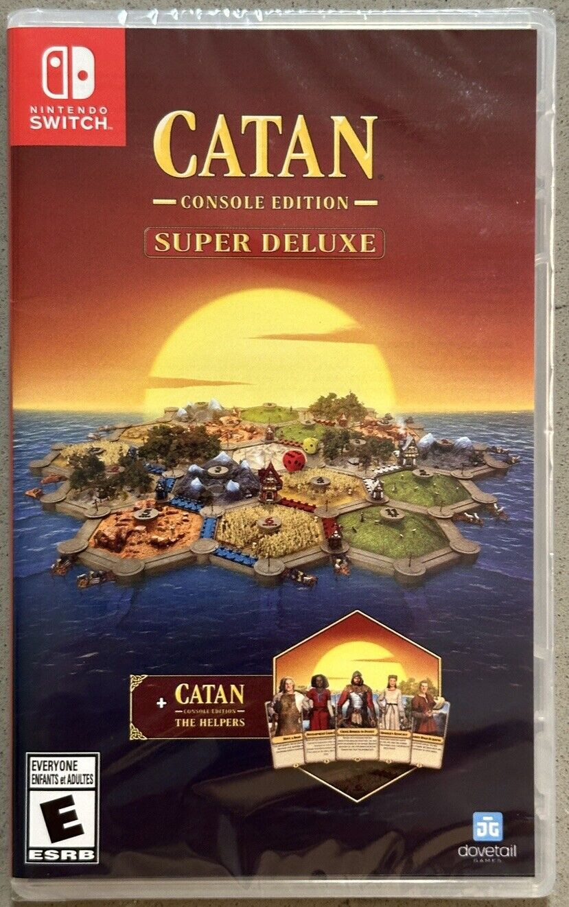 New Catan Console Edition Super Deluxe - Nintendo Switch, 2023