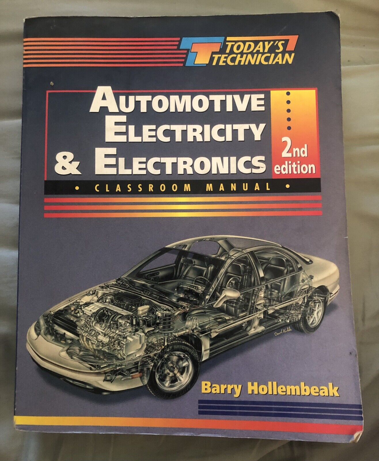 Today\'s Technician 2nd Ed Automotive Electricity & Electronics Manual Hollembeak