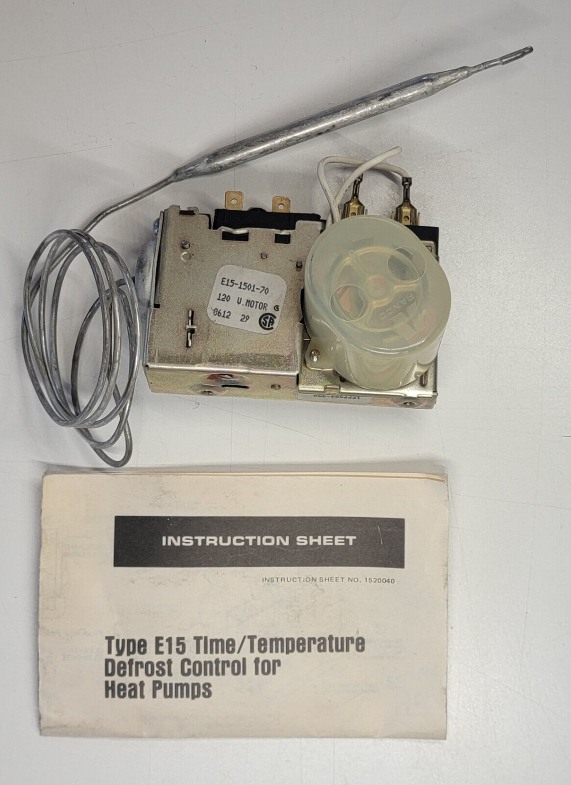 Ranco E15-1501-70 Type E15 Time/Temperature Defrost Control for Heat Pump NOS