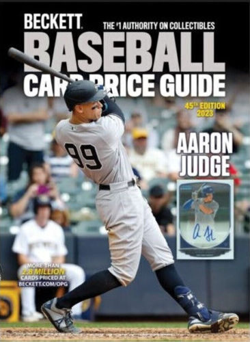 Beckett Baseball Card Price Guide Magazine Issue 45 Aaron Judge