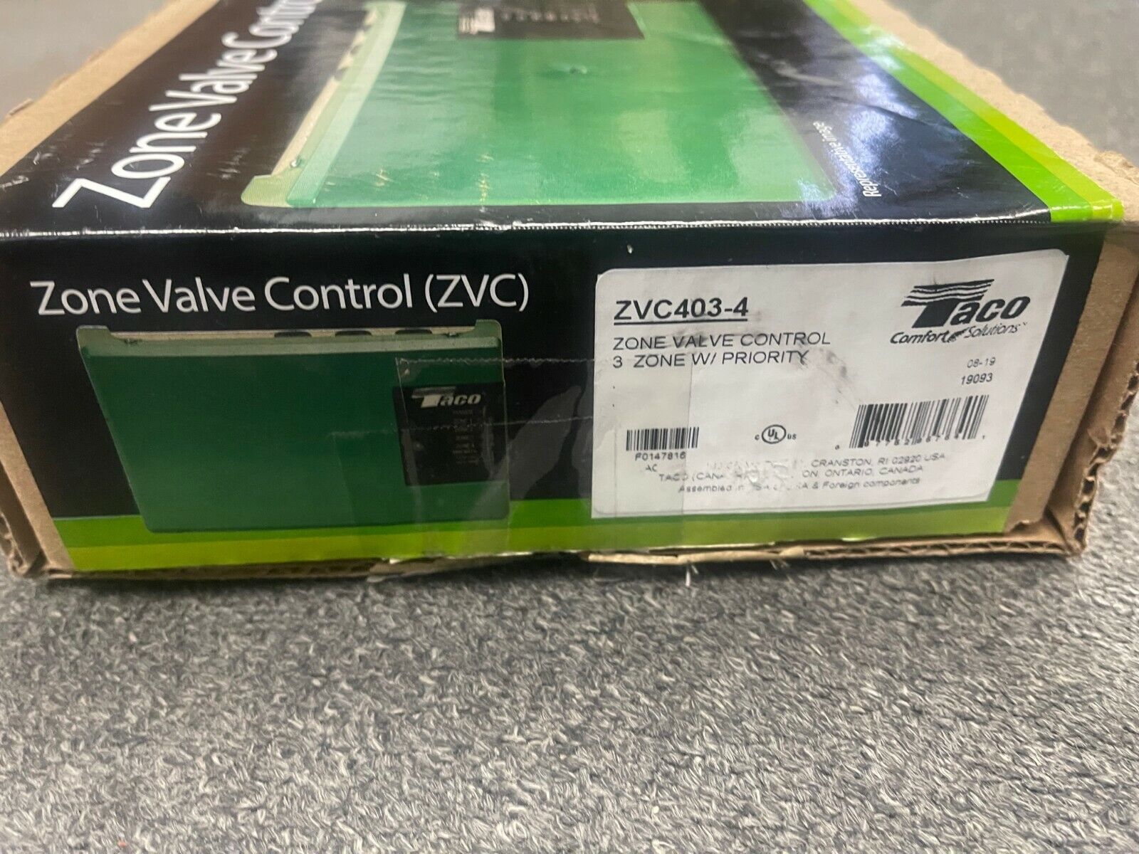 ZVC403-4 Zone Valve Control, 3 Zone in Box - Lightly Used Discount