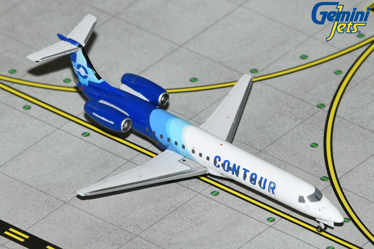 Contour Airlines ERJ-145 N12552 Gemini Jets GJVTE2188 Scale 1:400 IN STOCK