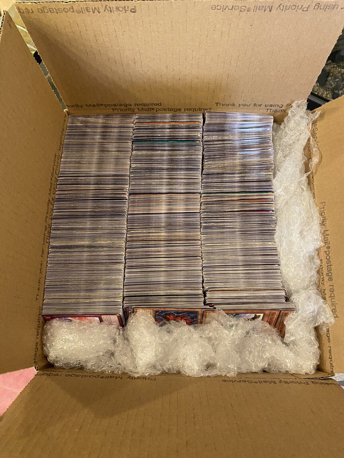 Yugioh - DAMAGED, LOTS OF VINTAGE BULK- COLLECTION 7,000+ Common Cards Mixed