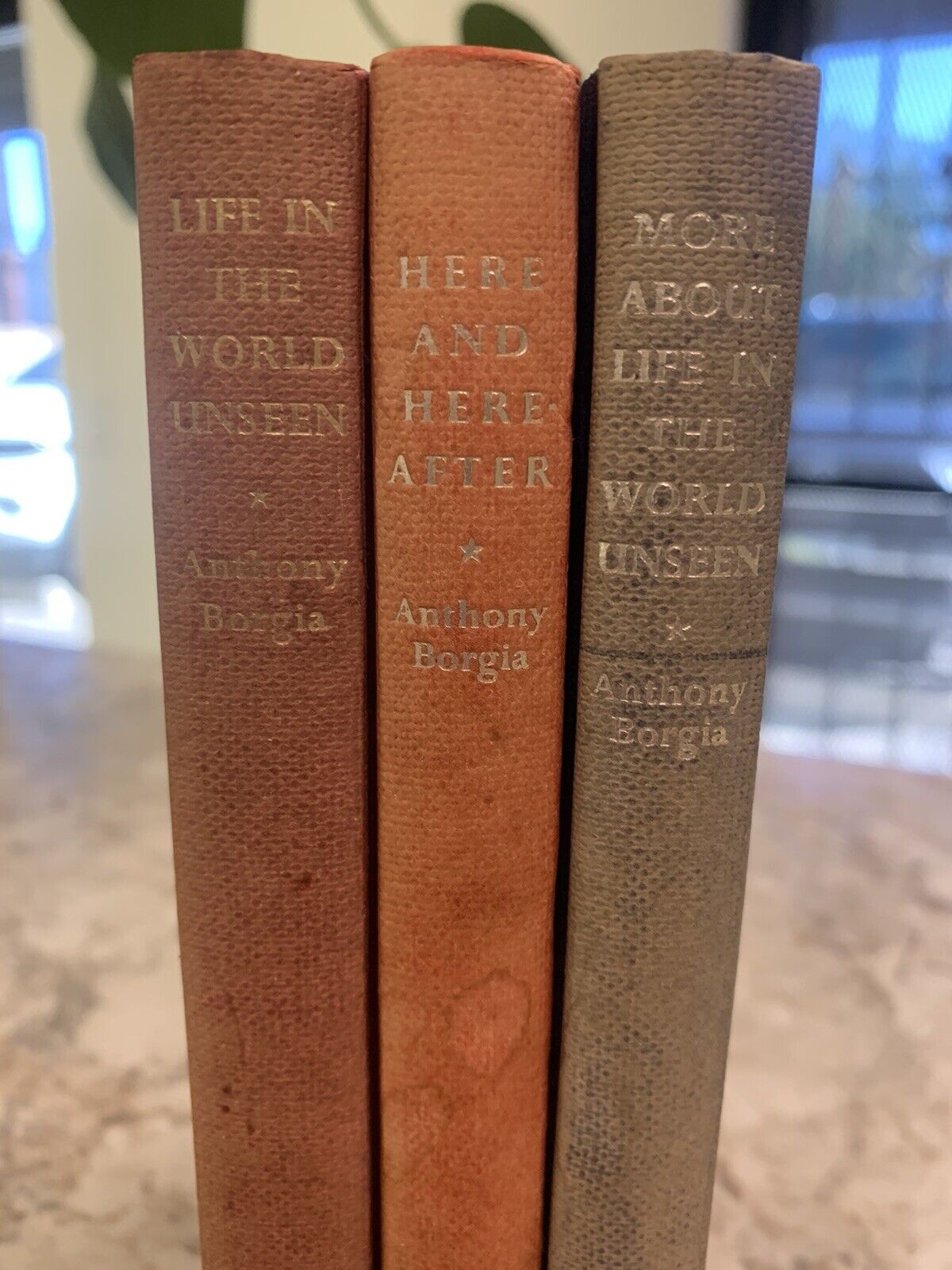 Life in the World Unseen, More About, Hereafter 3 Books by Anthony Borgia