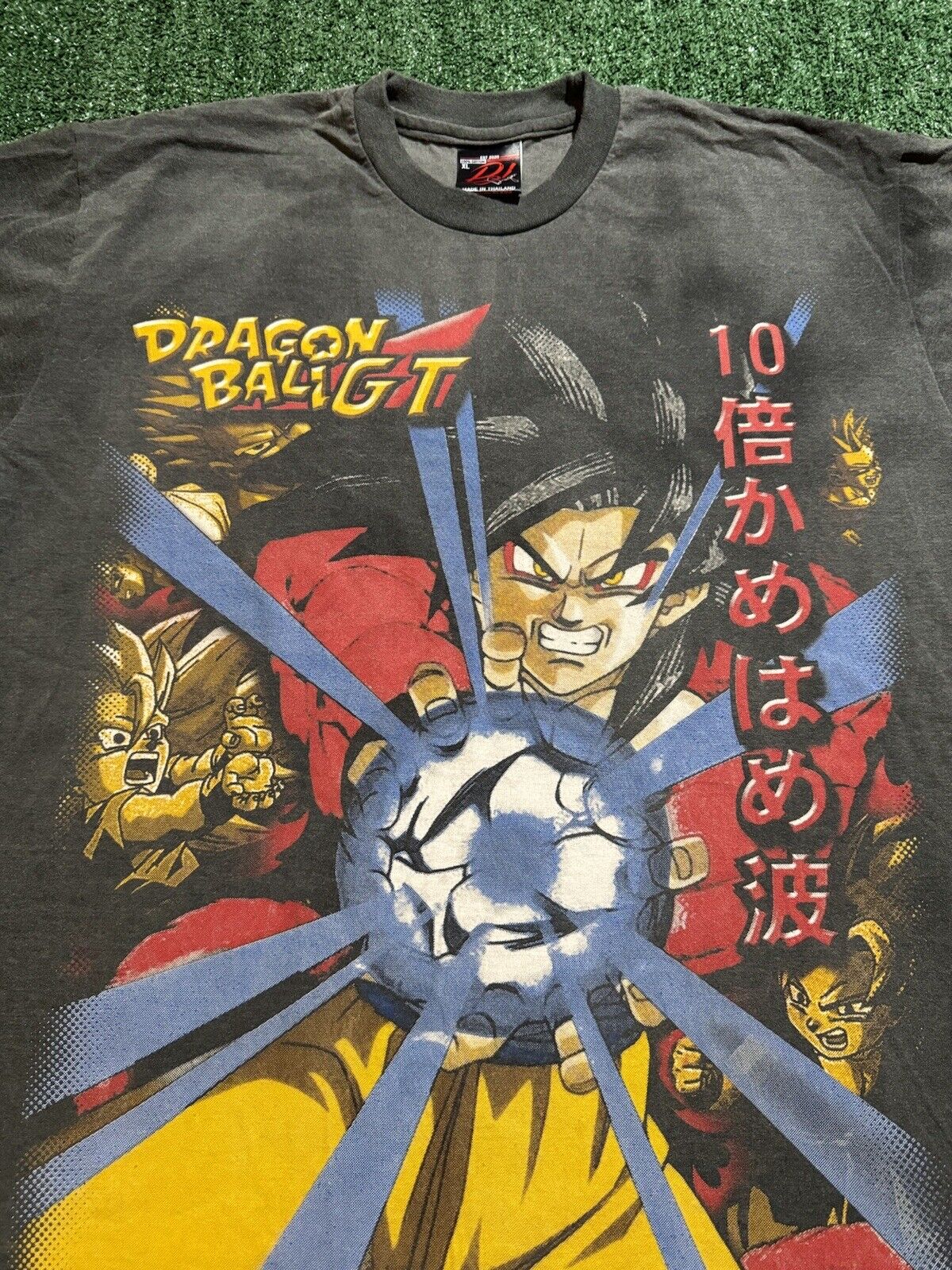 VTG Dragonball GT Shirt Size XL Anime TV Promo Manga Shonen Jump Goku Baby RARE