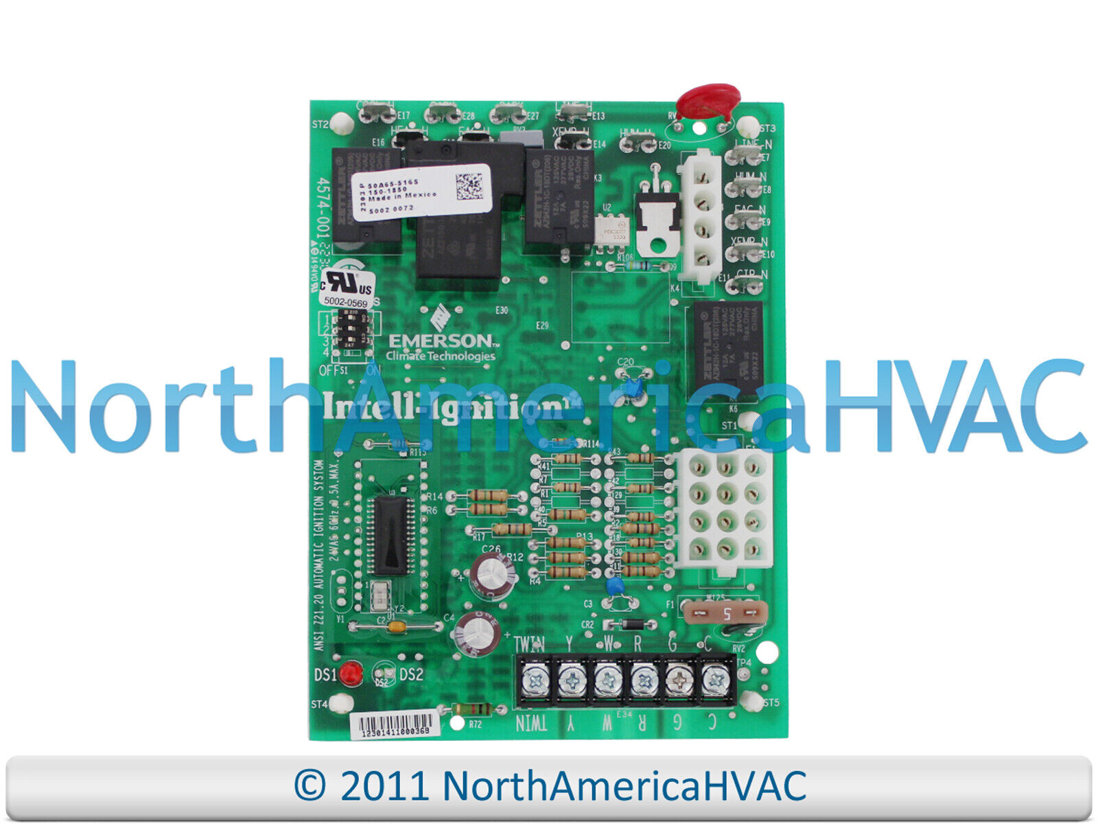 Furnace Control Board Fits Trane American Standard CNT3076 CNT03076 D341396P01