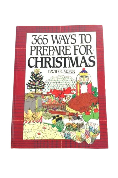 Vtg 365 Ways To Prepare For Christmas David E Monn 1993 Harper Collins Hardback