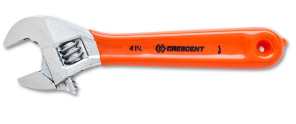 Crescent AC24CVS 4 in. Cushion-Grip Adjustable Wrench