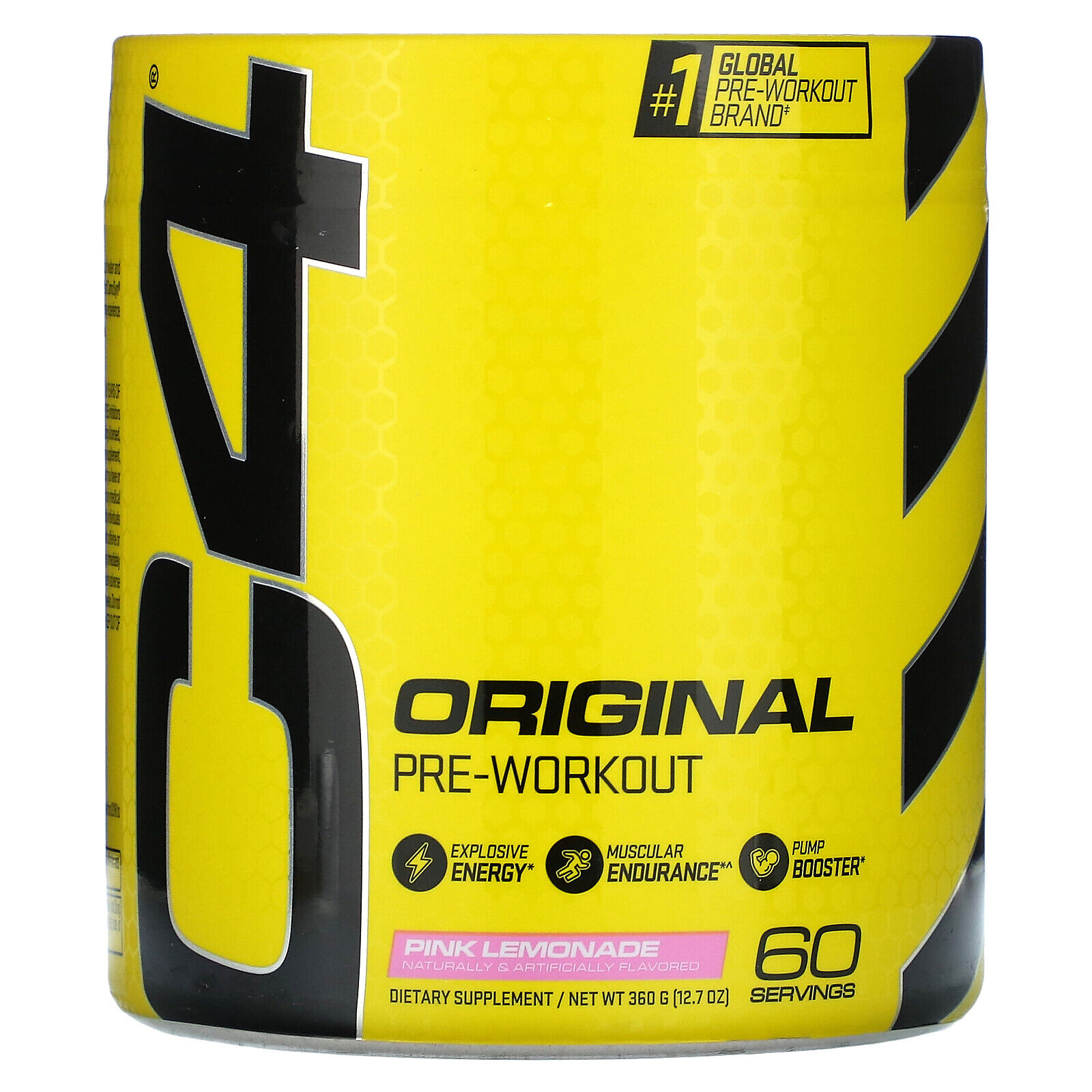 C4 Original, Pre-Workout, Pink Lemonade, 12.7 oz (360 g)
