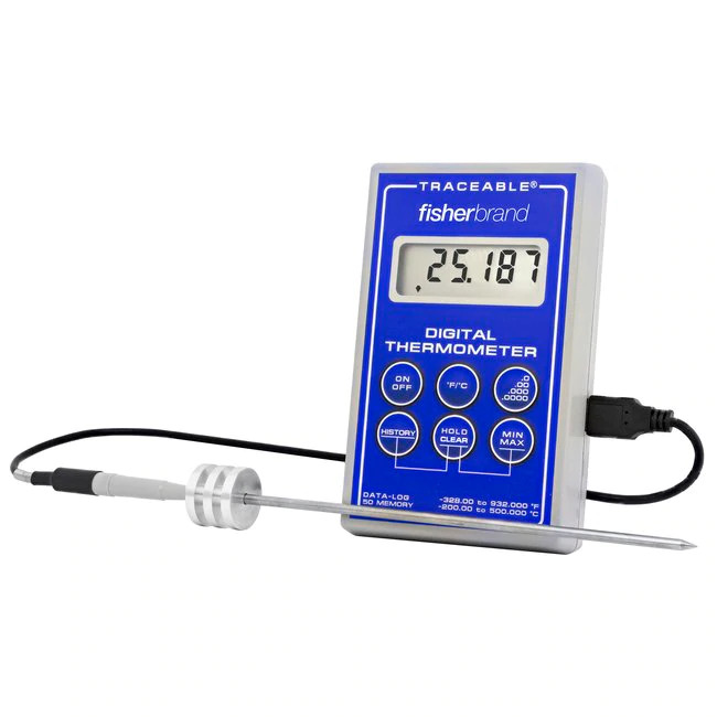 Fisherbrand Traceable Platinum Ultra-Accurate Digital Thermometer with Probe
