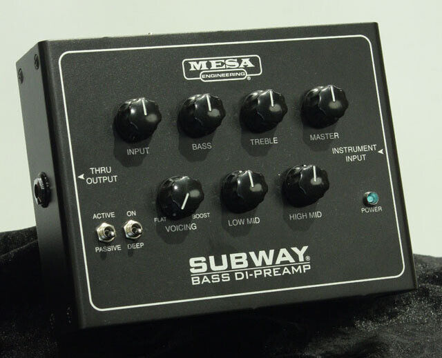 Mesa/Boogie Subway Bass DI-Preamp guitar effects pedal From Japan