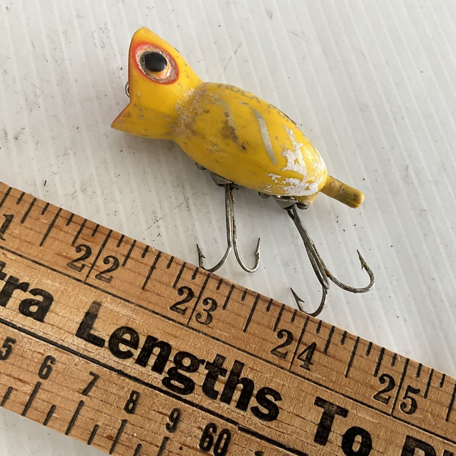 Vintage Arbogast Hula Popper Fishing Lure Topwater