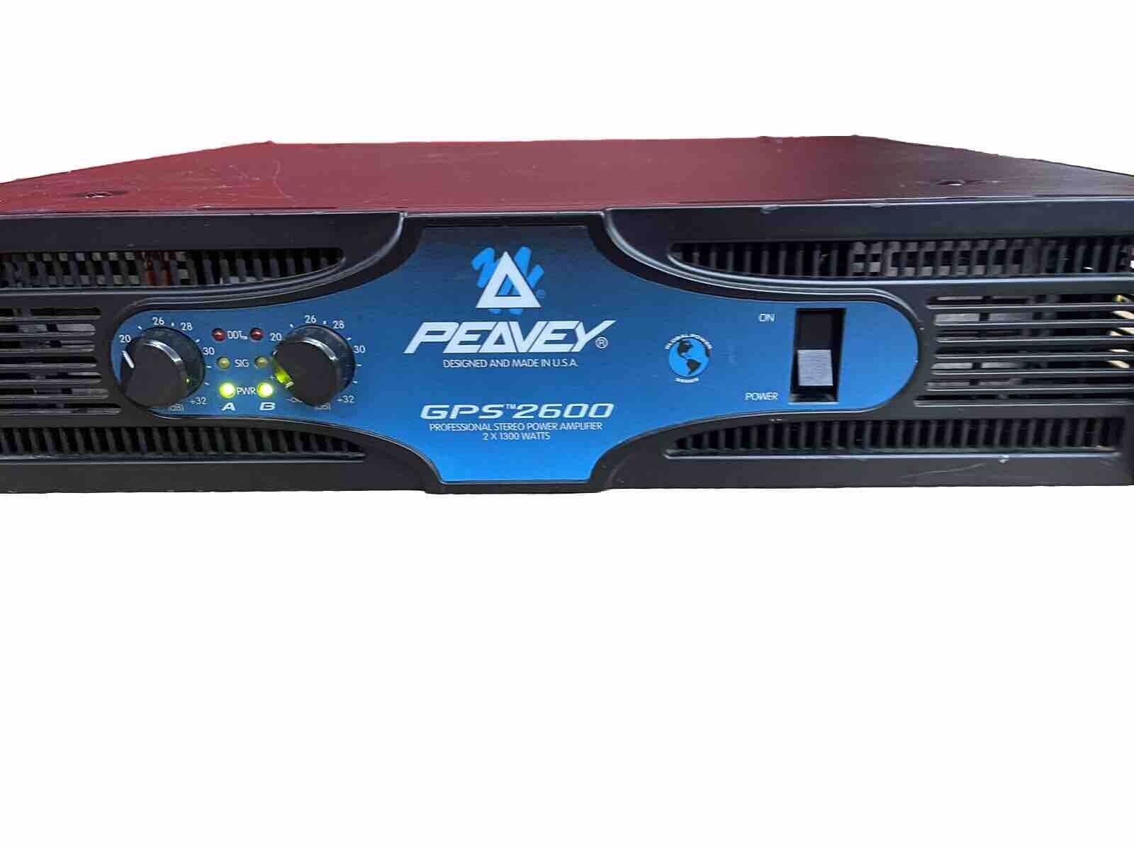 Peavey GPS 2600 Power Amp