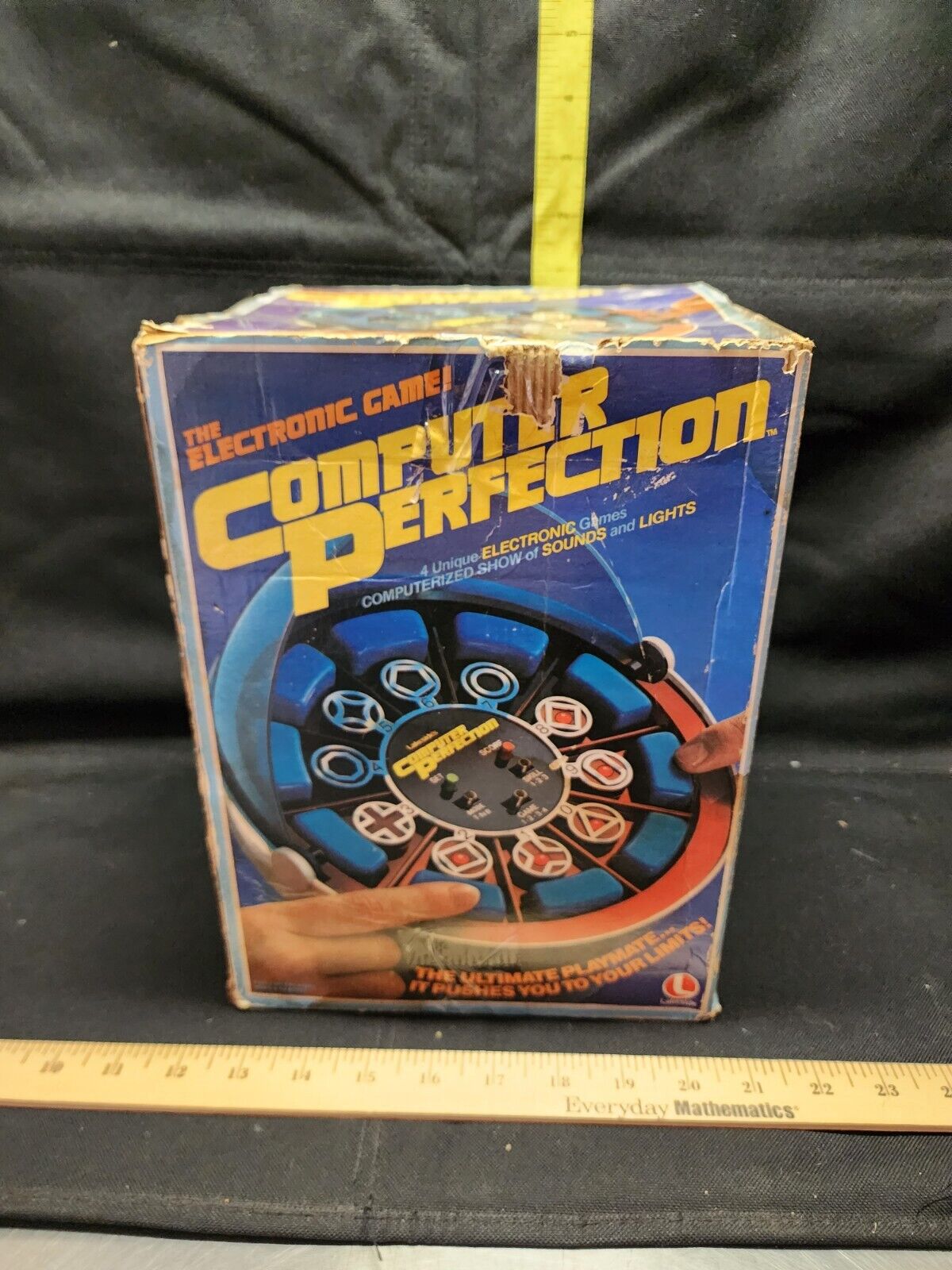 Vintage Lakeside Computer Perfection Game Original Box w/Instructions