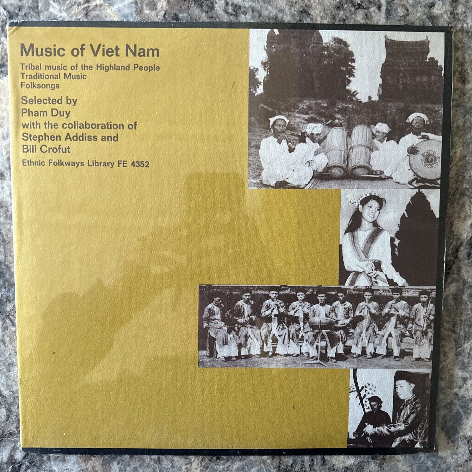 Music Of Vietnam LP 1965 Sealed 